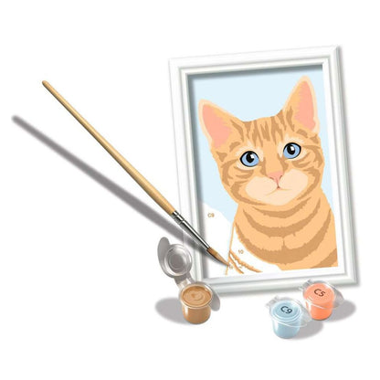 Ravensburger CreArt - Painting by Numbers - Orange Tabby