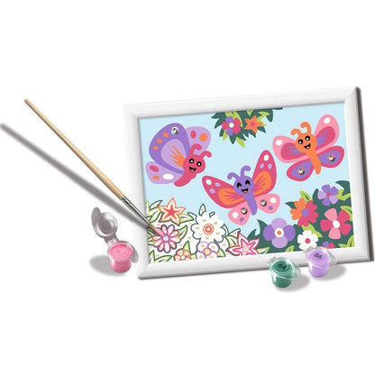 Ravensburger CreArt - Paint by Numbers - Happy Butterflies