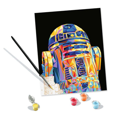 Ravensburger CreArt - Paint by Numbers - Star Wars - R2-D3