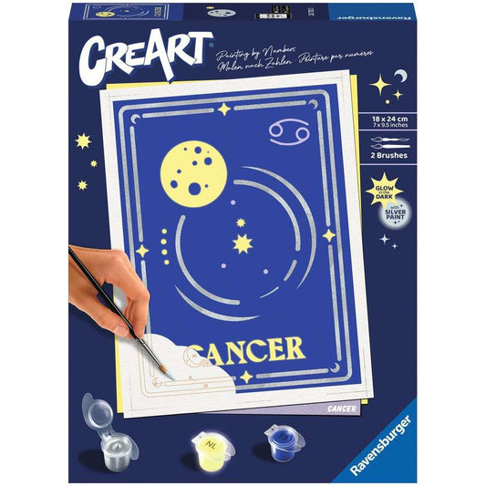 Ravensburger CreArt - Painting by Numbers - Cancer