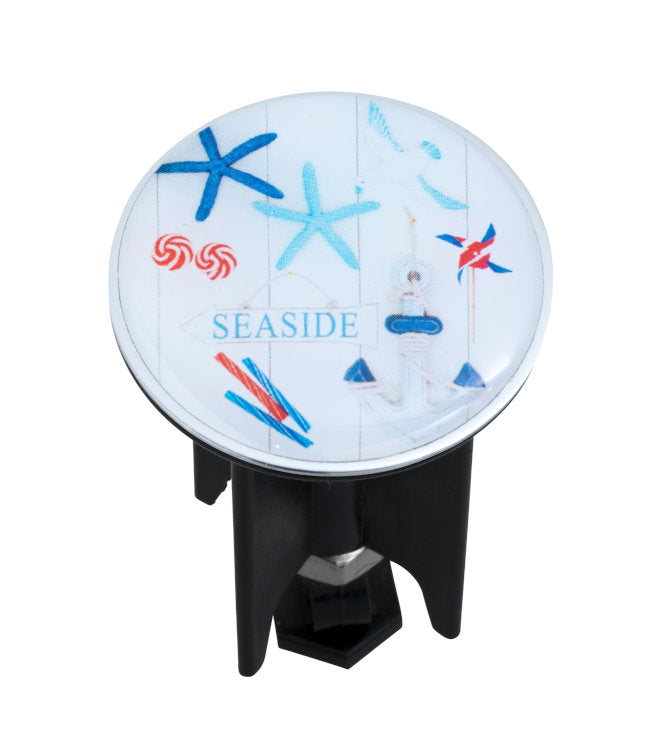 Wenko Abfluss-Stöpsel Pluggy, Seaside ø 4 cm