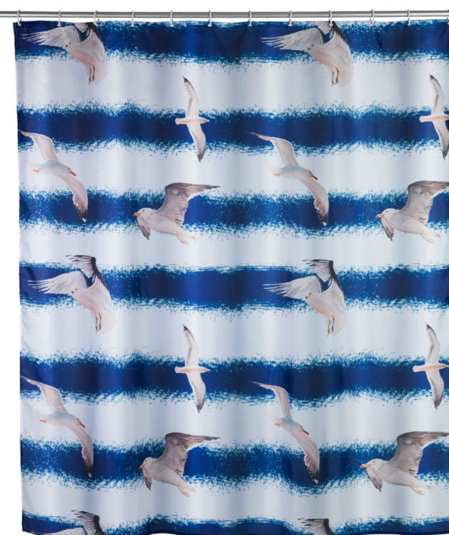 Wenko Duschvorhang Seagull Polyester
