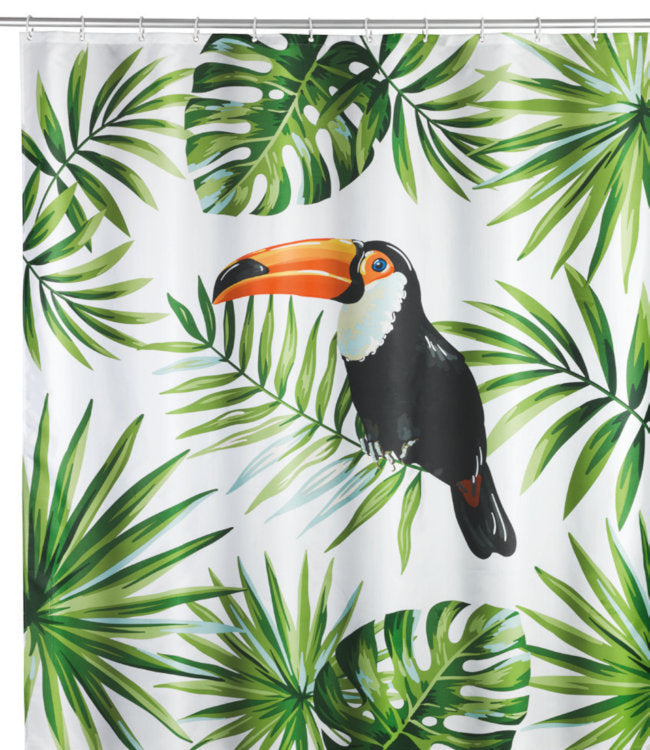 Wenko shower curtain Tucan, polyester 180x200 cm