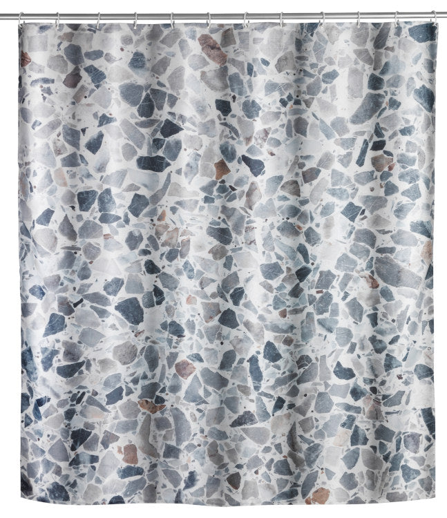 Wenko shower curtain Terrazzo, polyester