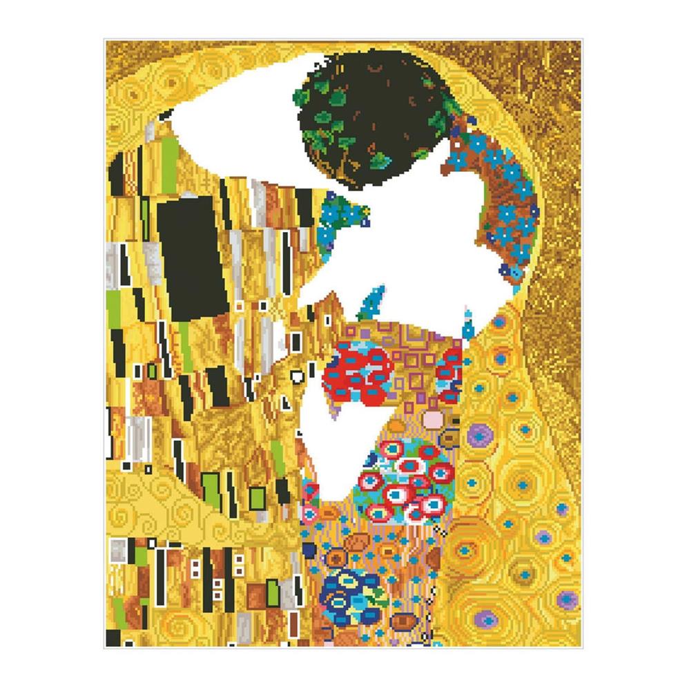Diamond Painting Der Kuss (Klimt)