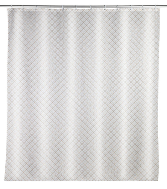 Wenko shower curtain Cubique, 180x200 cm