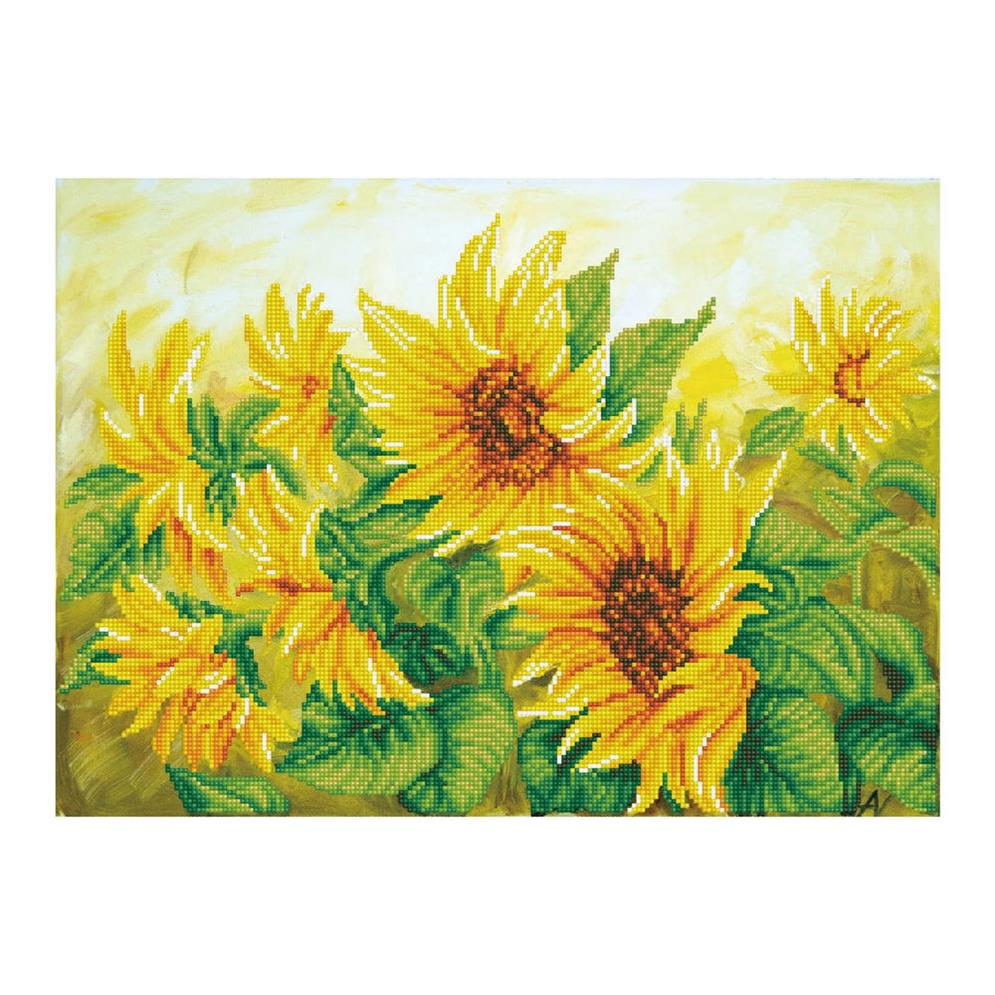 Diamond Painting Sonnenblumenfeld