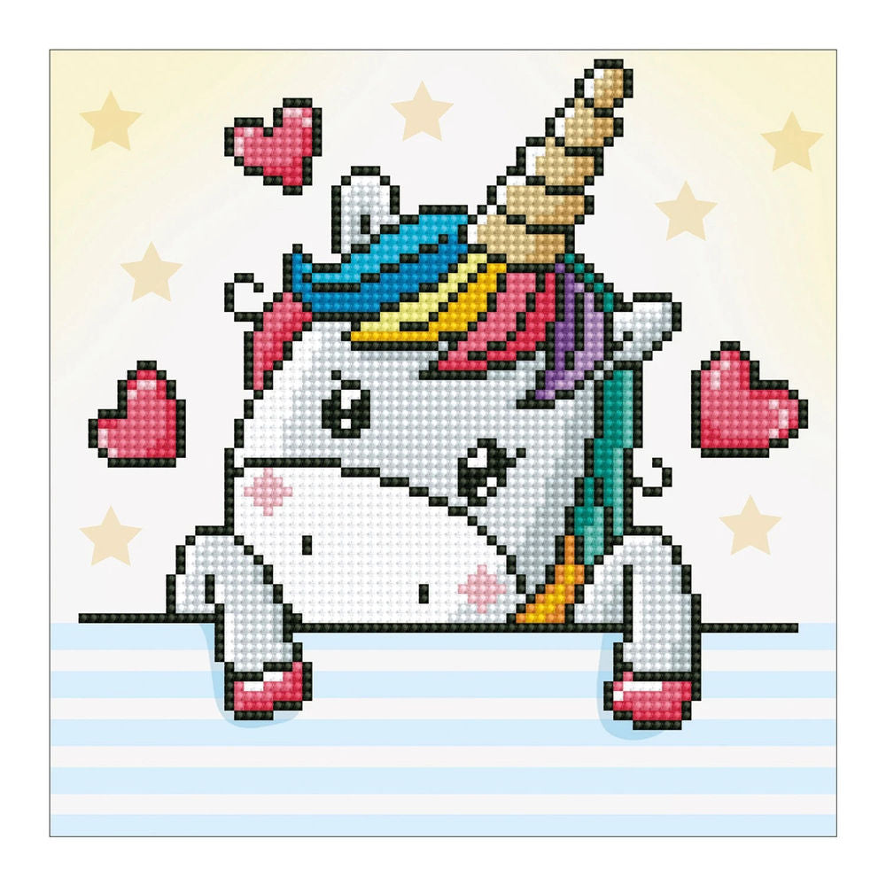 Diamond Painting Einhornbaby