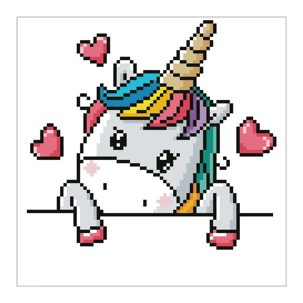 Diamond Painting Einhornbaby