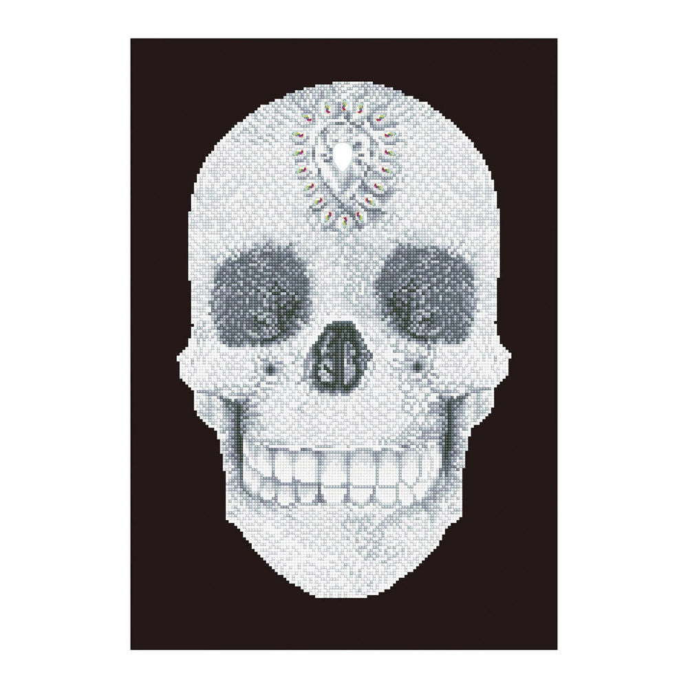 Diamond Painting Kristallschädel