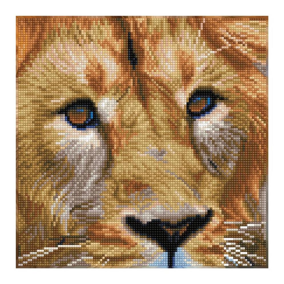 Diamond Painting Löwe