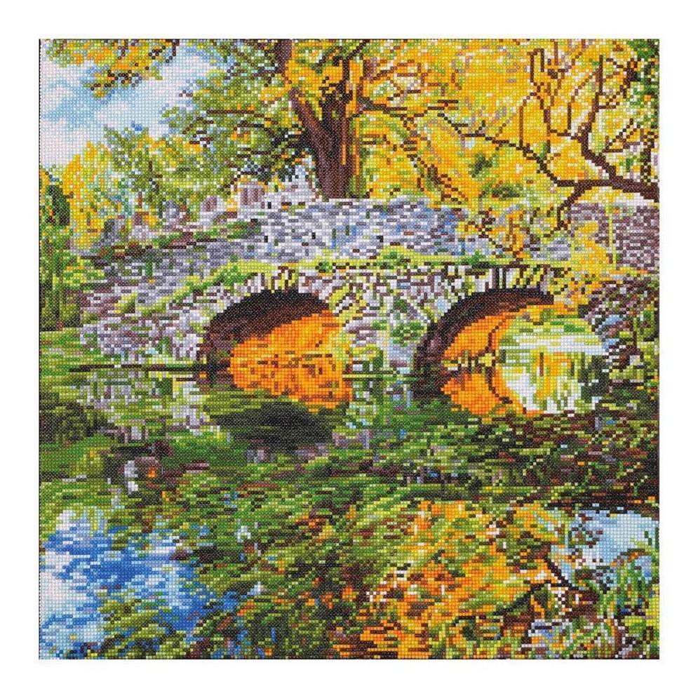 Diamond Painting Brücke
