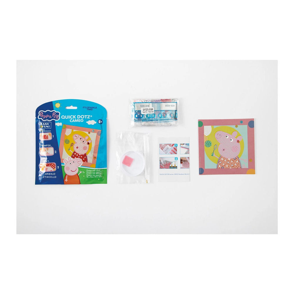 Diamond Painting Peppa Pig Seifenblasen