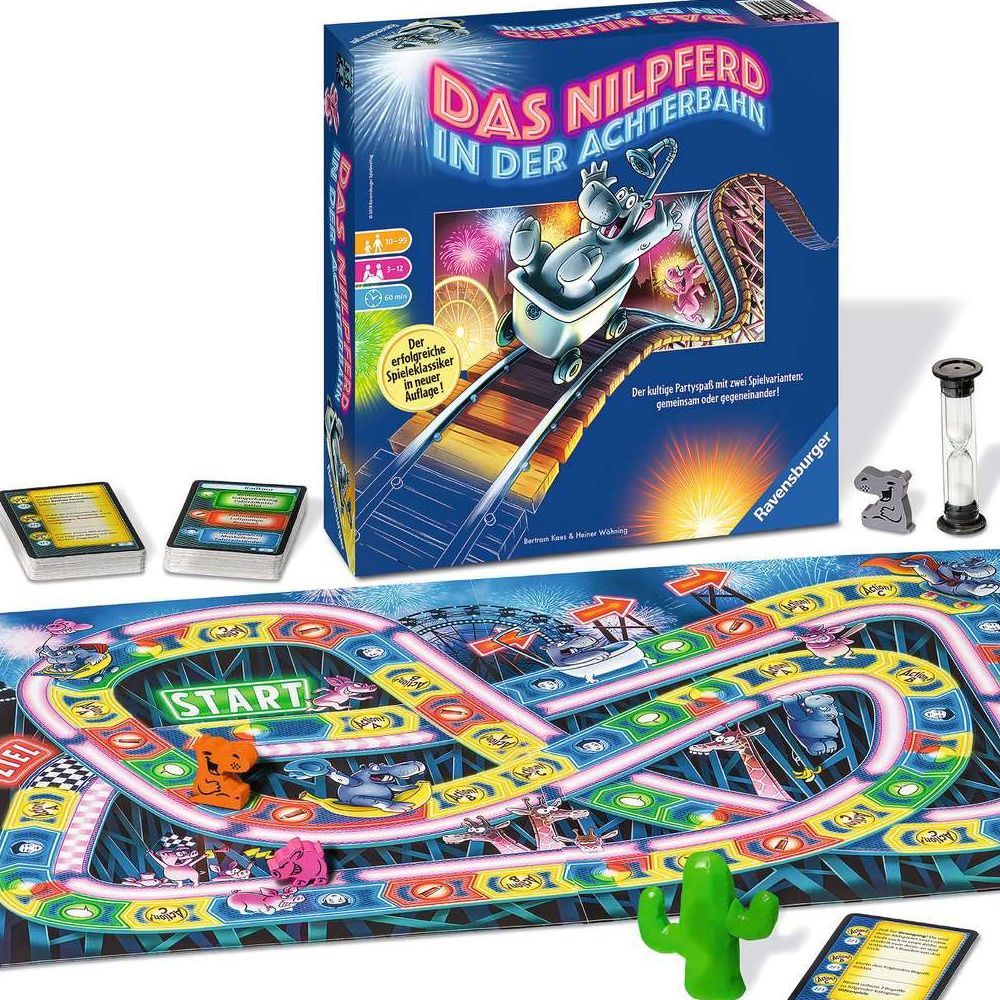 Ravensburger Das Nilpferd in der Achterbahn