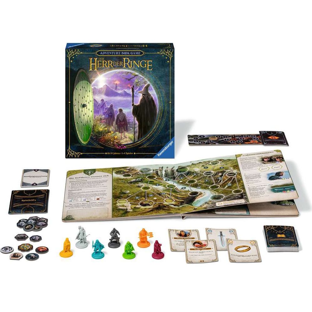 Ravensburger Le Seigneur des Anneaux - Jeu de livre d'aventure