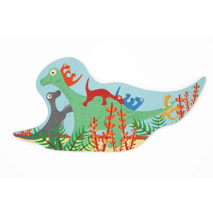 Puzzle Mini Shape Puzzle Dinosaurier, 30 Teile