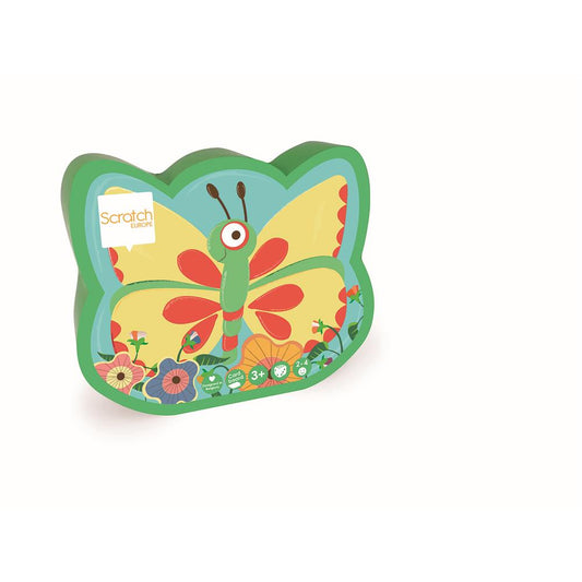 Scratch Dice Search Game Butterfly