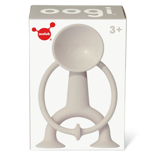 Moluk Oogi Elastische Spielfigur, beige