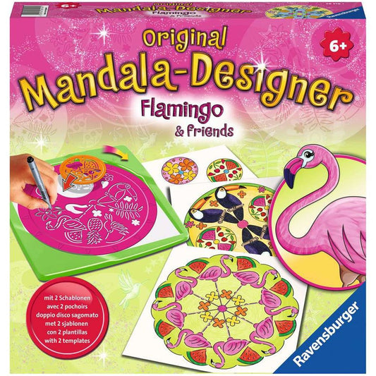 Ravensburger Mandala Designer Flamingo et ses amis