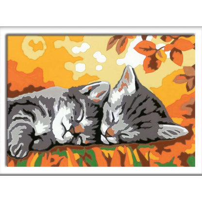 Ravensburger CreArt - Paint by Numbers - Autumn Kitties
