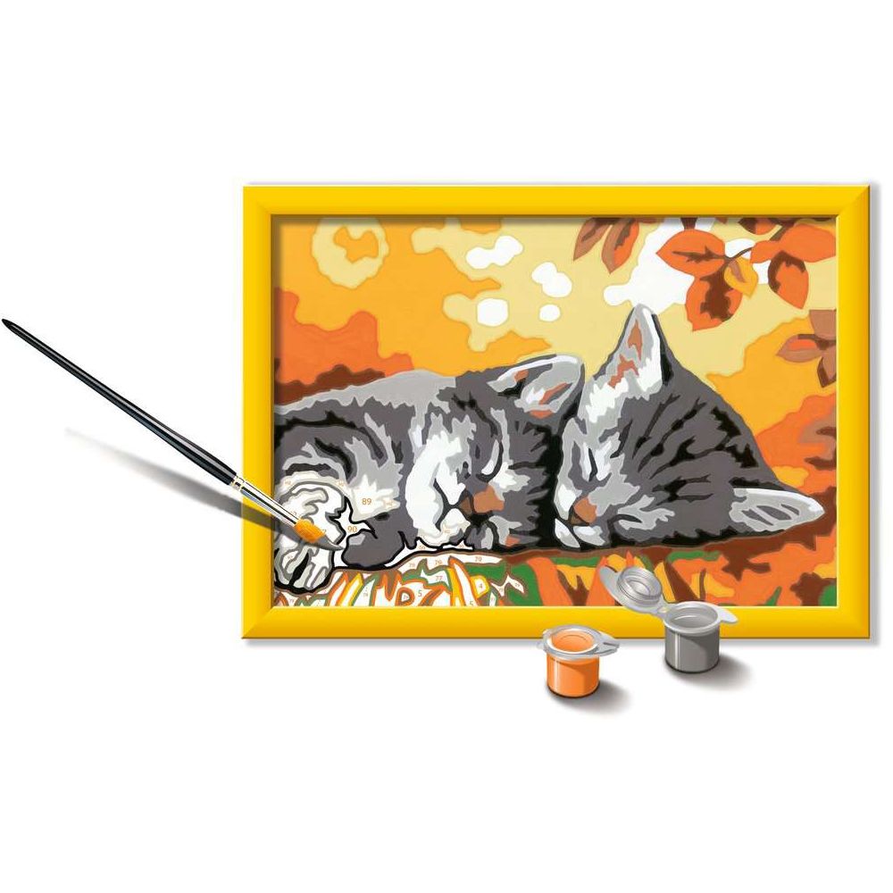 Ravensburger CreArt - Paint by Numbers - Autumn Kitties