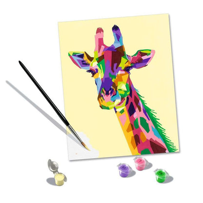 Ravensburger CreArt - Paint by Numbers - Funky Giraffe