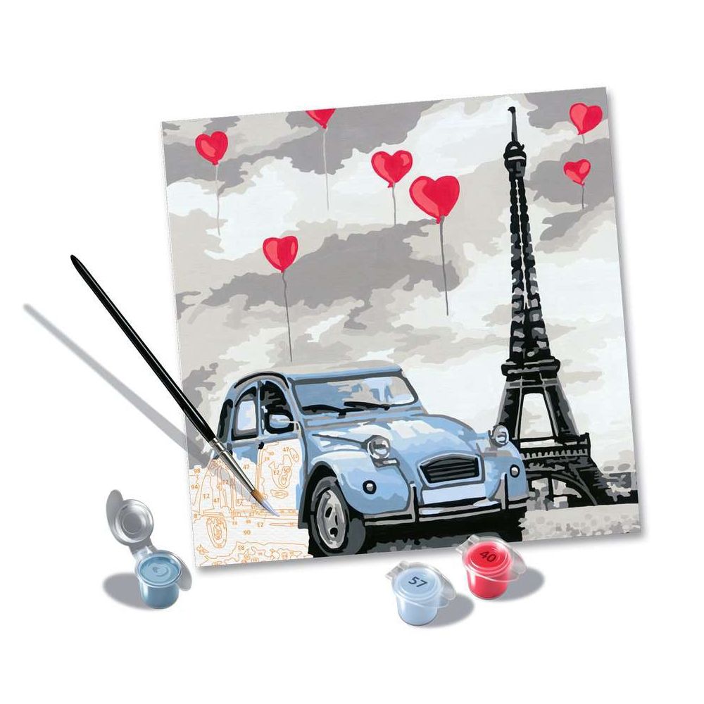 Ravensburger CreArt - Painting by Numbers - Lovely Paris