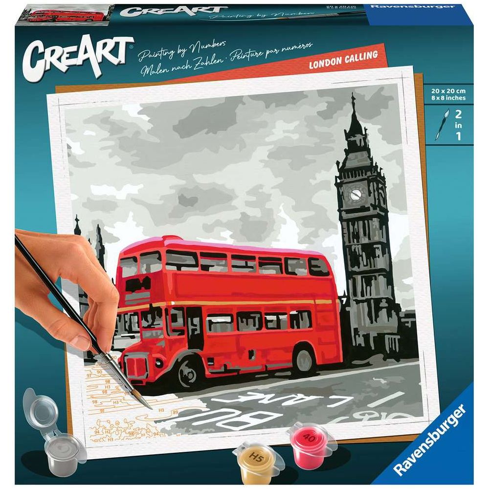 Ravensburger CreArt - Painting by Numbers - London Calling