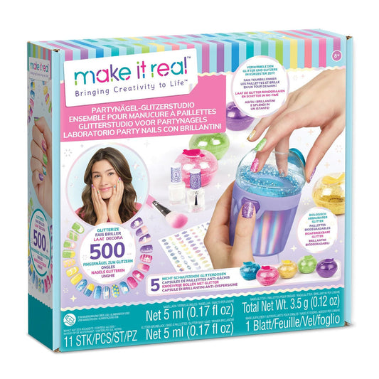 Make It Real Nail Studio Party Nails