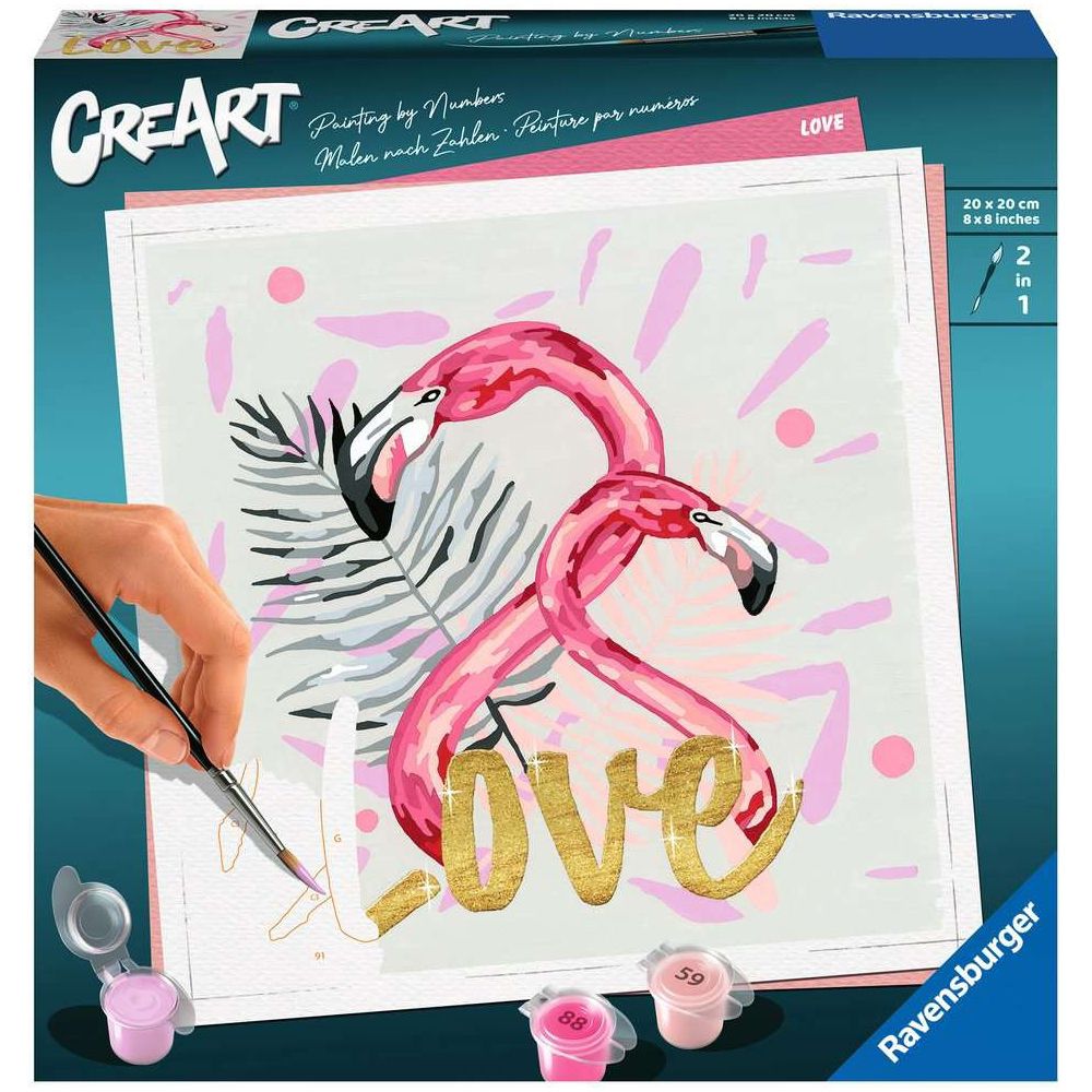 Ravensburger CreArt - Painting by Numbers - Love