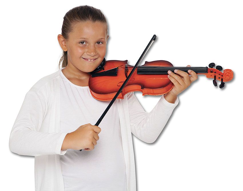 Bontempi Geige mit 4 Metall Saiten