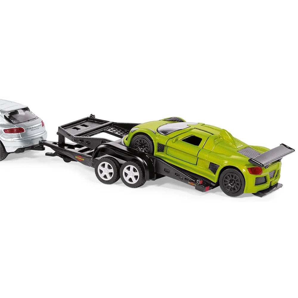 Siku PKW mitTransport-Anhänger, 1:55