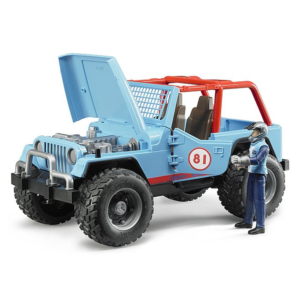 Bruder Jeep Cross Country Racer, blue