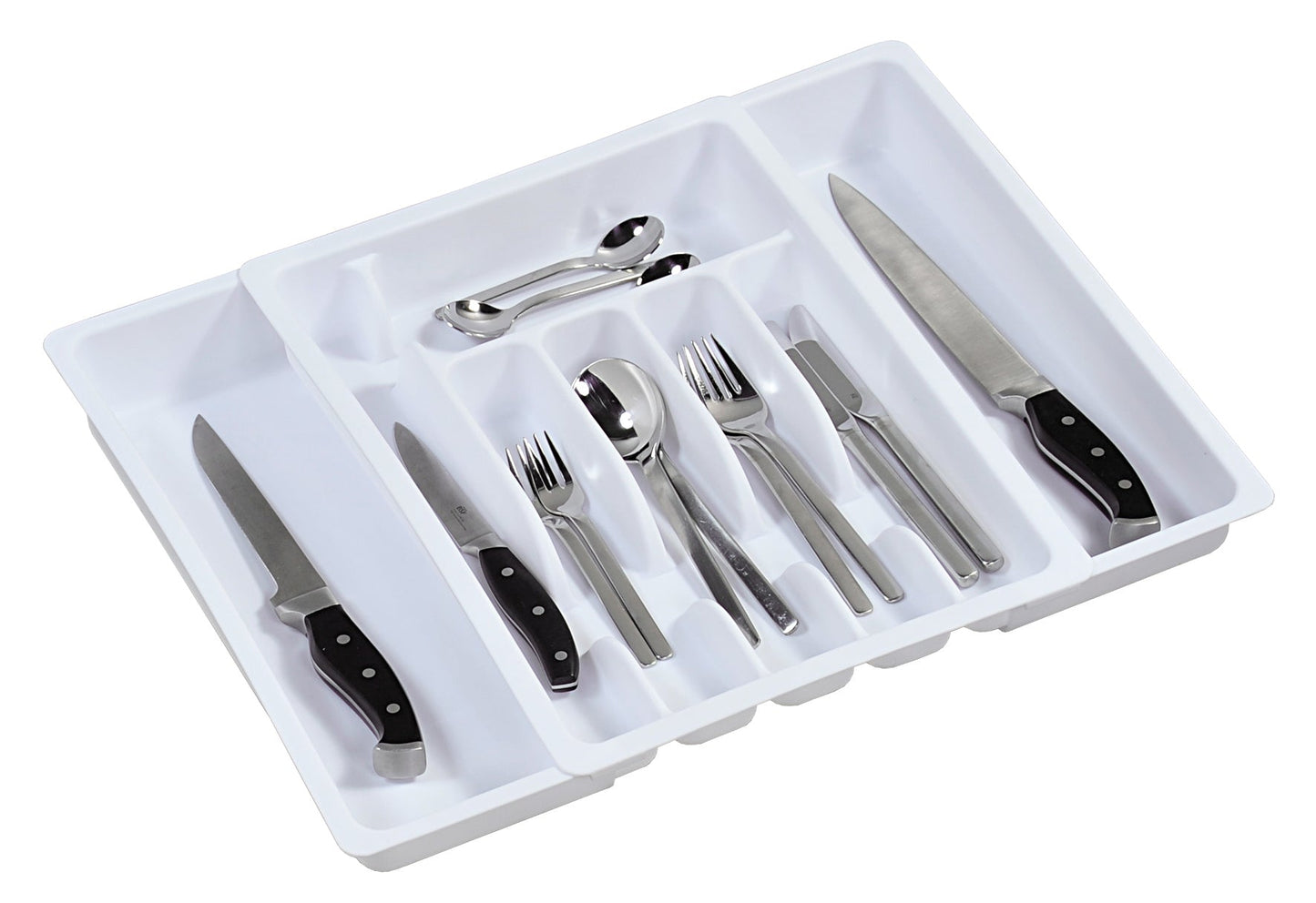 Kesper variable cutlery tray plastic white