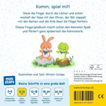 Ravensburger ministeps: Ohren wackeln, Beine zappeln