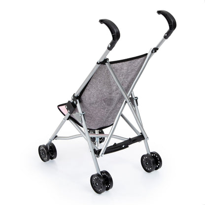 Bayer Puppen-Buggy grau