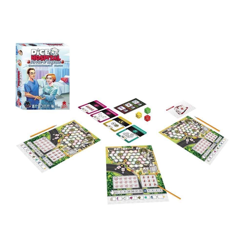 Super_meeple Dice Hospital : Roll & Write (f)