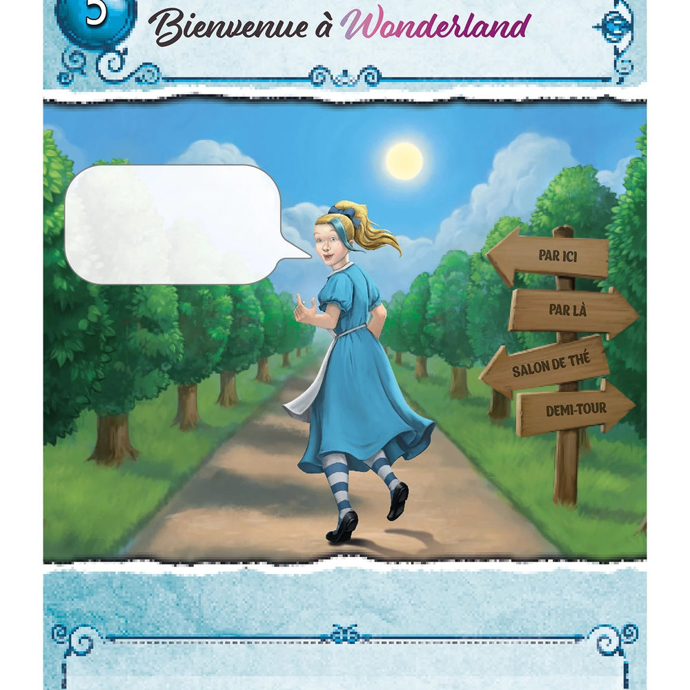 Super Meeple Deckscape 10 Alice in Wonderland (f)
