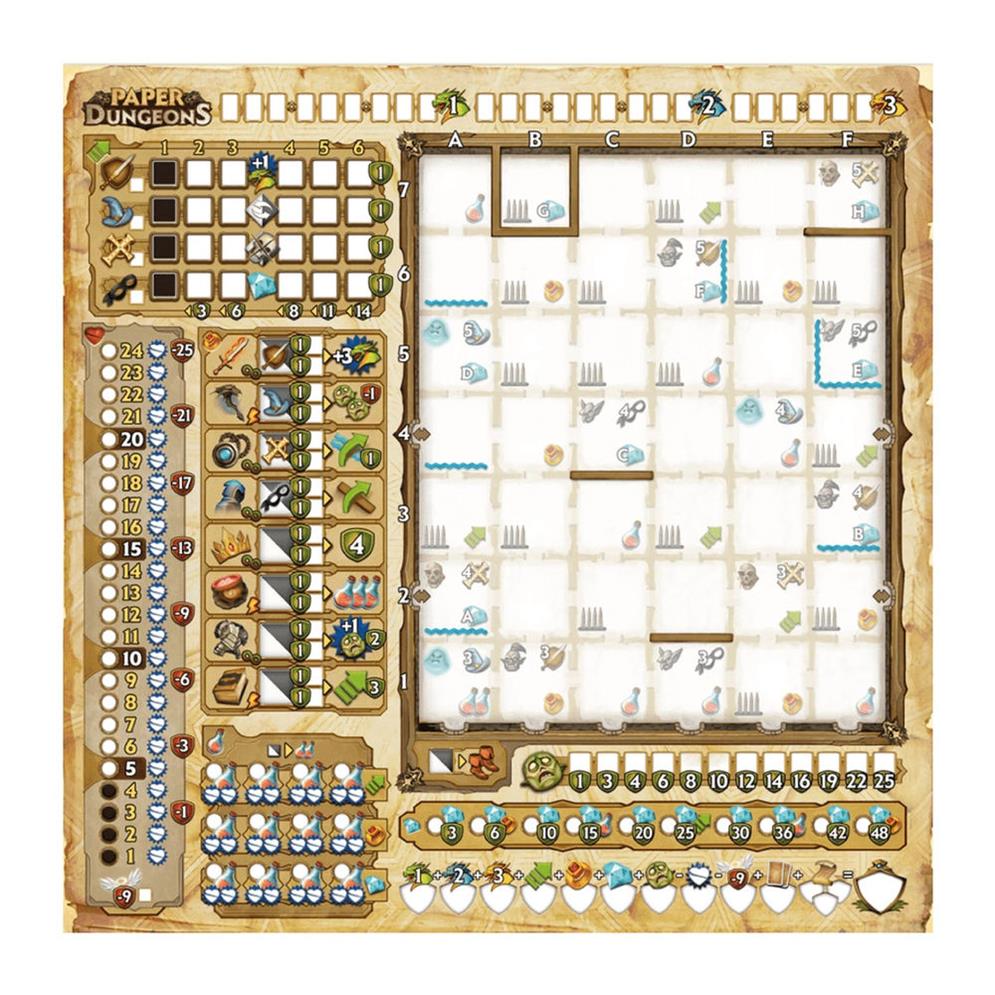 Super_meeple Paper Dungeons (f)