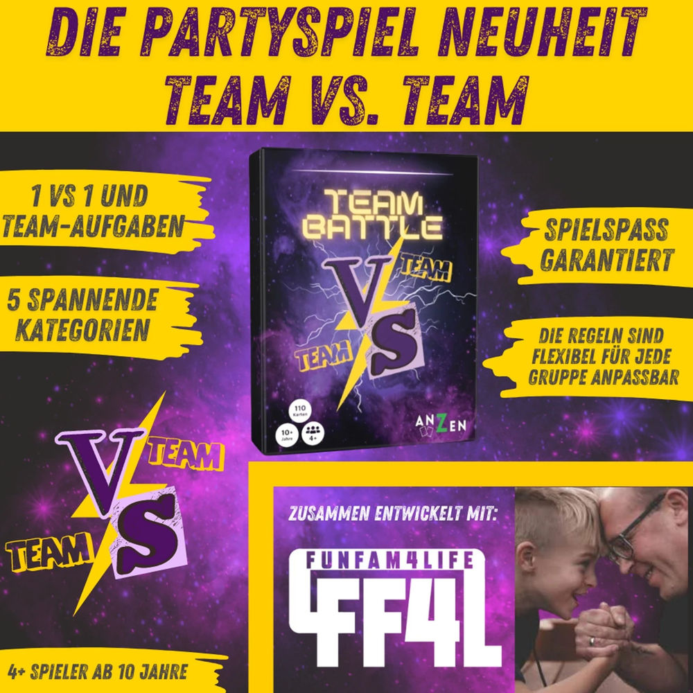 TEAMBATTLE - Das Kartenspiel (d)