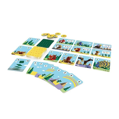 Board Game Circus Wild Cards (d,e)