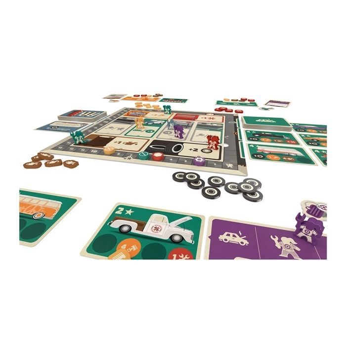 Board Game Circus Grease Monkey Garage (d)