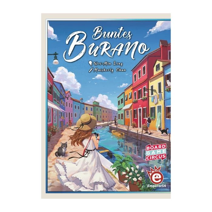 Board Game Circus Colorful Burano (d)