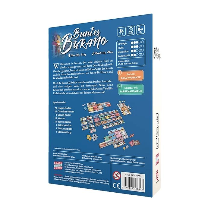 Board Game Circus Buntes Burano (d)