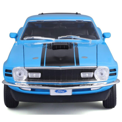 Maisto Ford Mustang Mach 1 1970, blau, 1:18