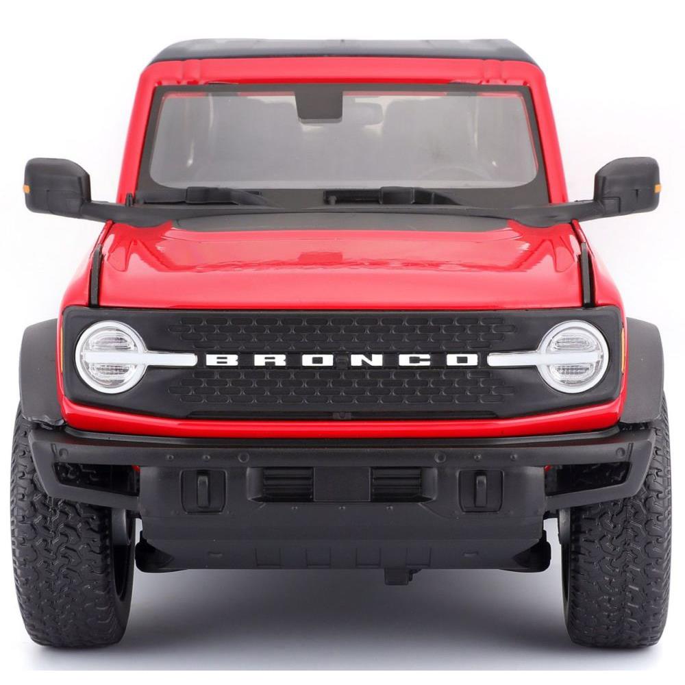 Maisto Ford Bronco Wildtrak 2021 1/18 rouge