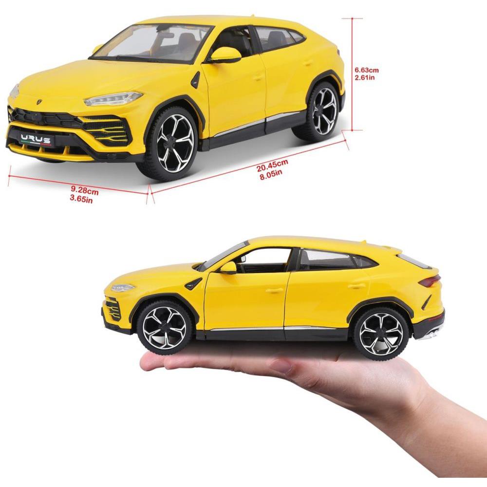 Maisto Lamborghini Urus, gelb, 1:24
