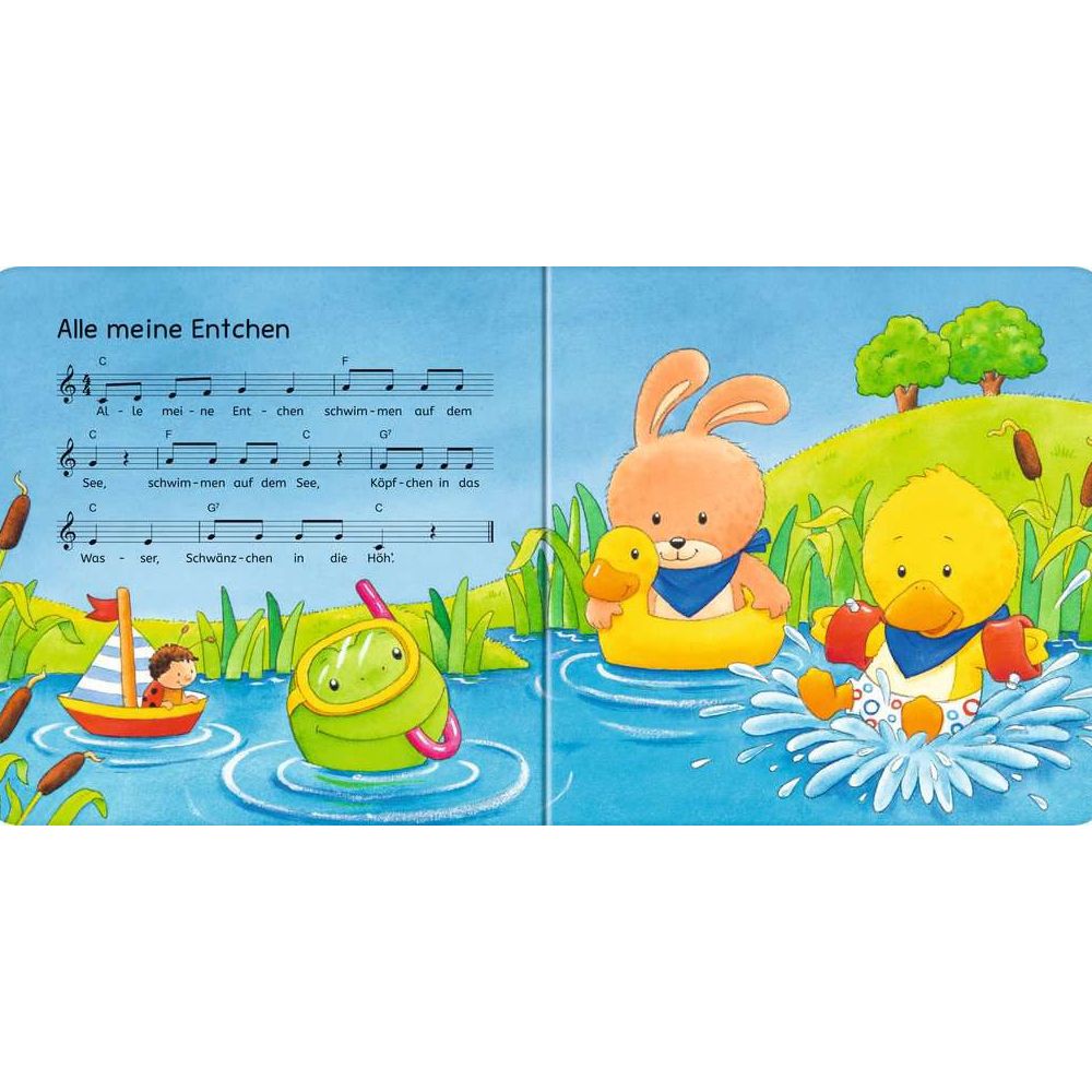 Ravensburger ministeps: Listen in, sing along! First children's songs to listen to.