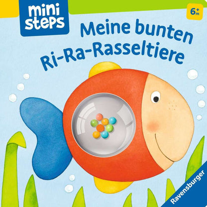 Ravensburger ministeps: Meine bunten Ri-Ra-Rasseltiere