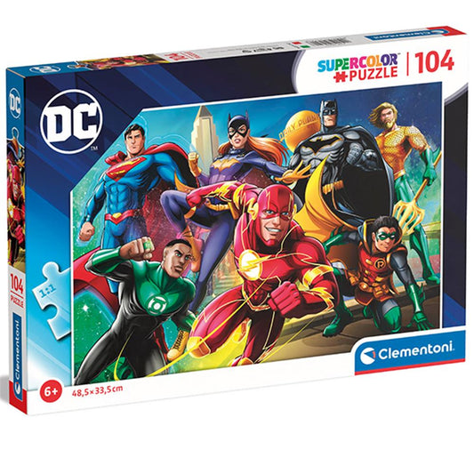 Clementoni Puzzle DC Comics, 104 pièces
